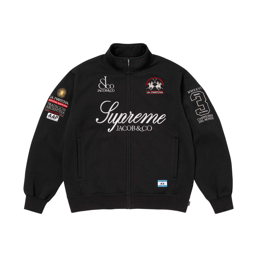 Campera Supreme x La Martina x Jacob & Co Black