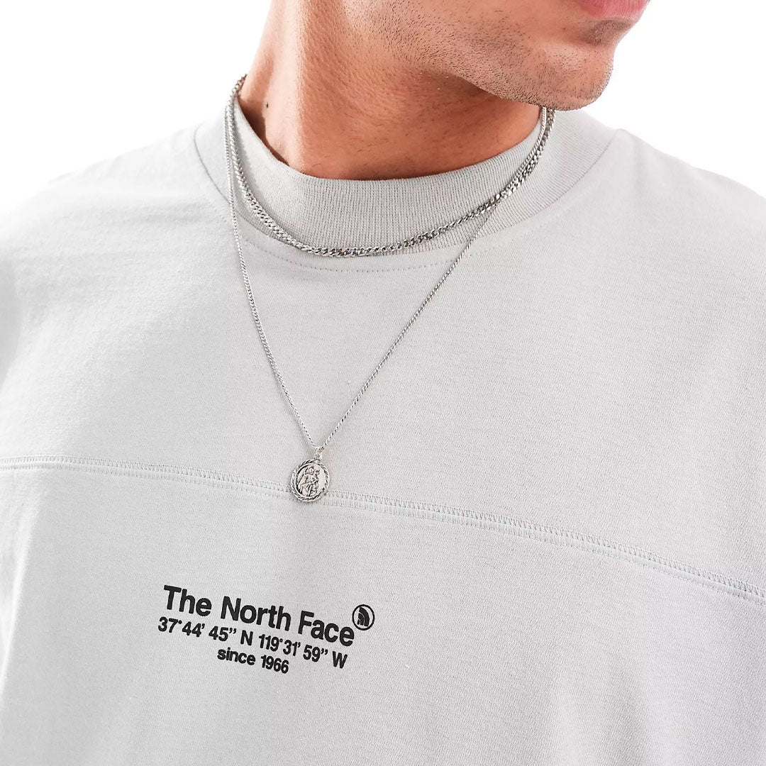 Camiseta the north face Oversize Stratus en gris