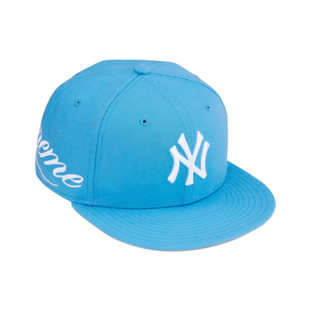 Gorro Supreme x New Era Yankees Blue
