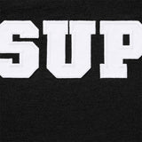 Camiseta Supreme Collegiate Appliqué en negro