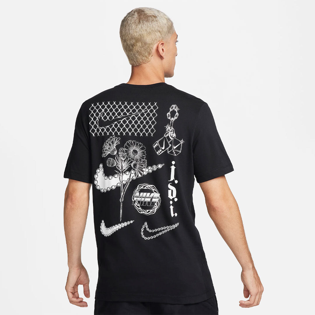 Camiseta Nike DRI-FIT Dices en negro