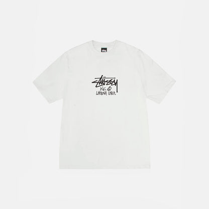 Camiseta Stussy Laguna USA en blanco