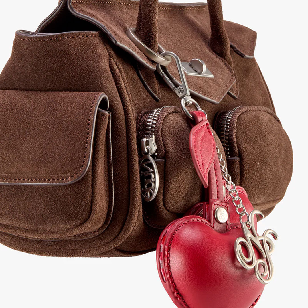 Cartera Nude Project Aiko Real Suede
