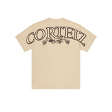 Camiseta Corteiz Royale Heavyweight en beige