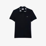 Camiseta Lacoste Collar Polo Black