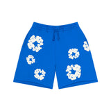 Short Denim Tears Cotton Wreath en azul