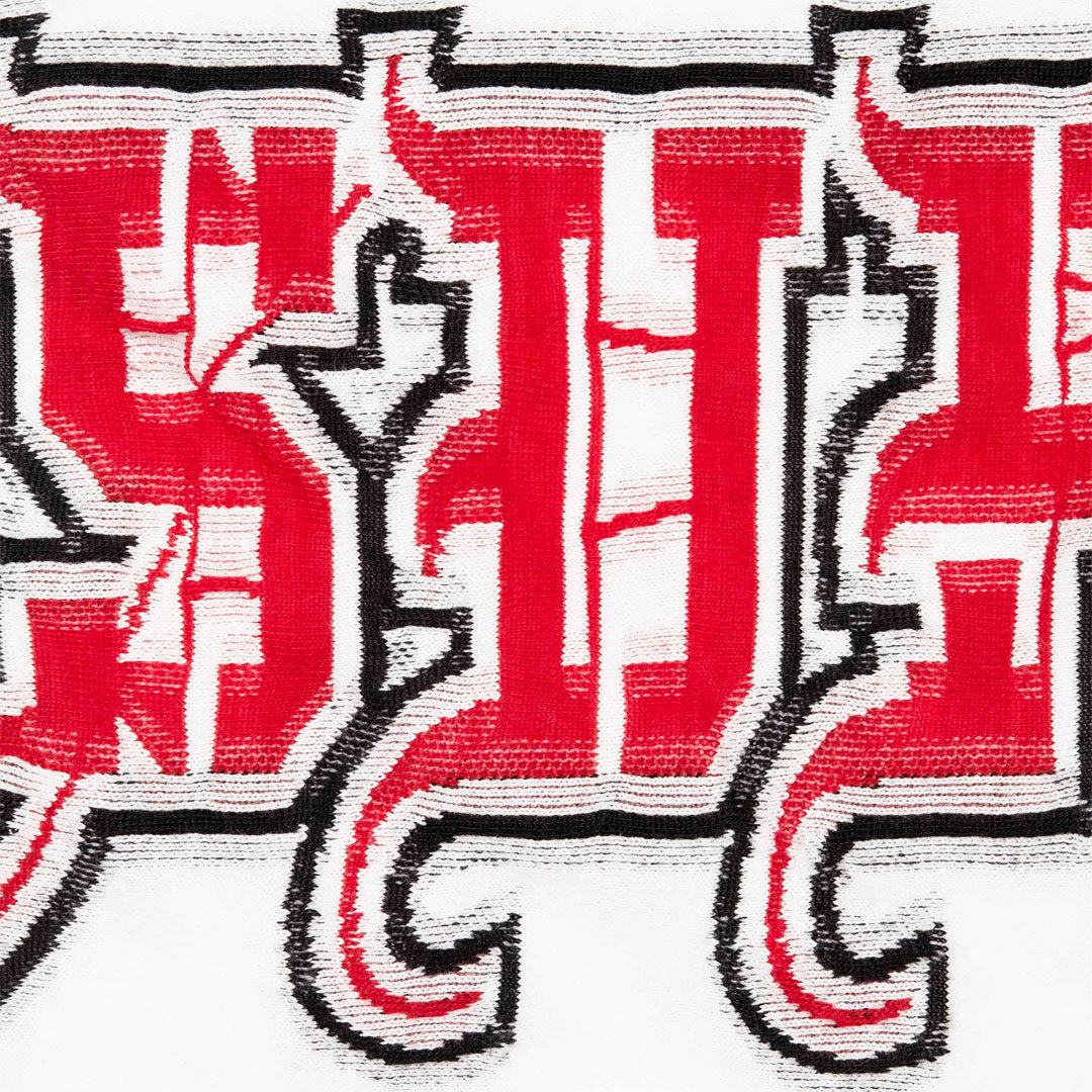 Camiseta Supreme manga larga Intarsia en blanco