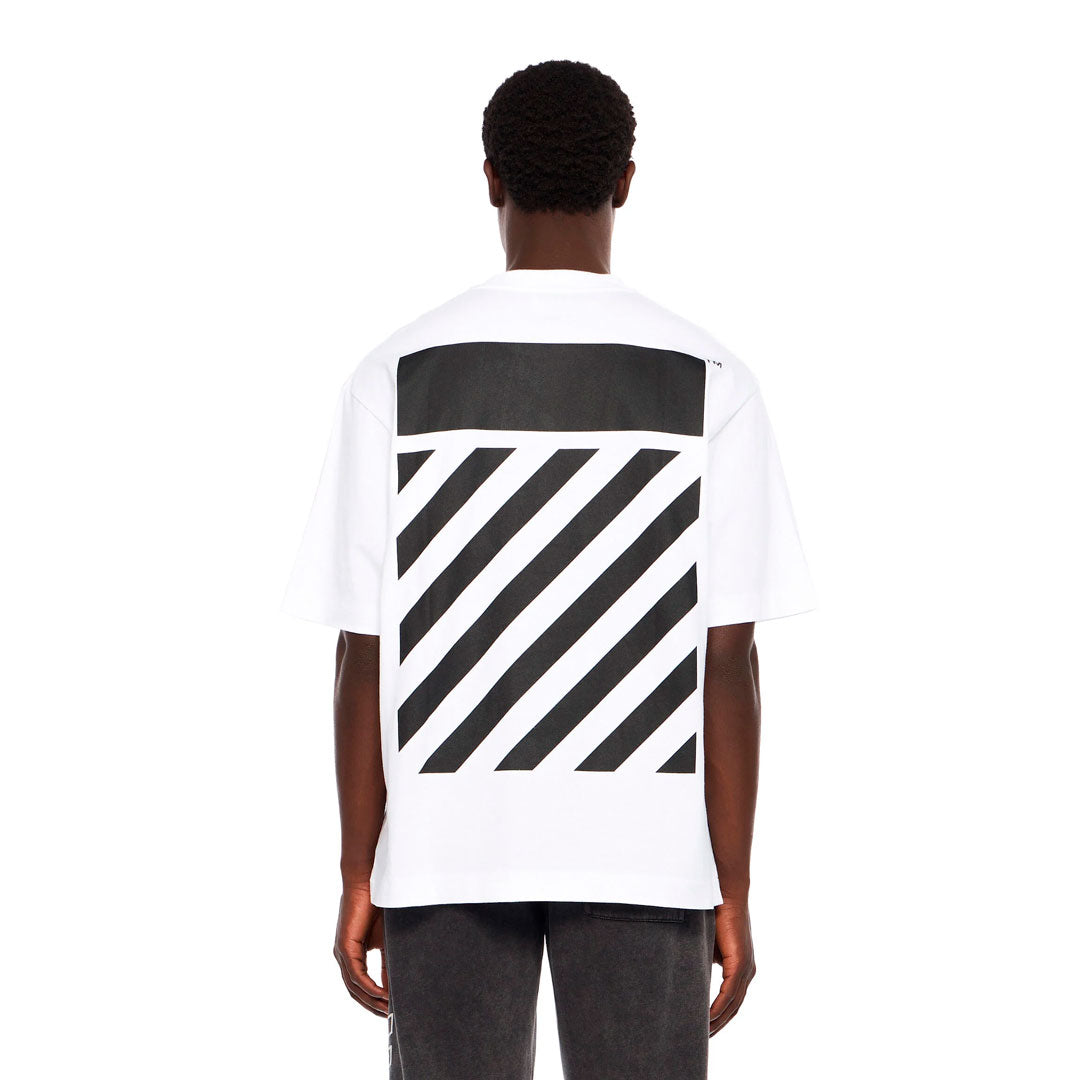 Camiseta Off-White Flannel Diag oversize