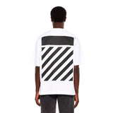 Camiseta Off-White Flannel Diag oversize