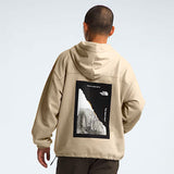 Hoodie the north face oversize Stratus en beige