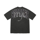 Camiseta Supreme Rhinestone Script Black