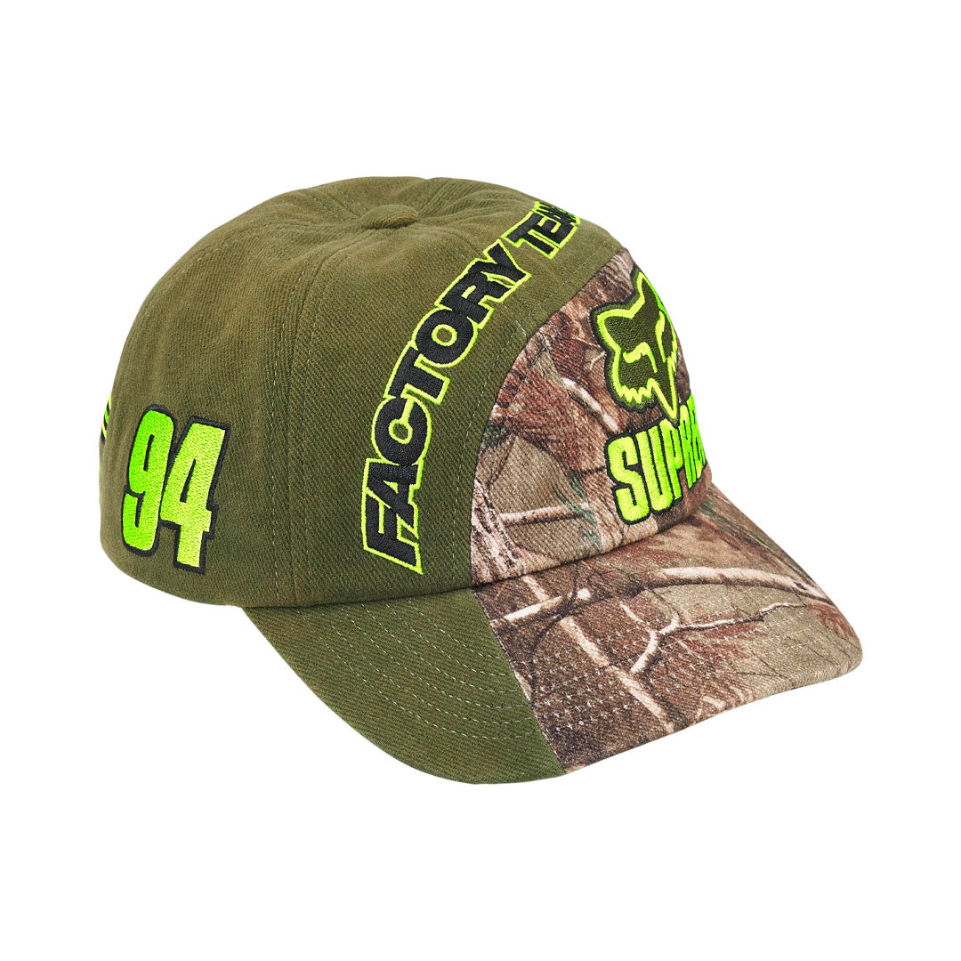 Gorro Supreme x Fox Racing 6-Panel Real Tree