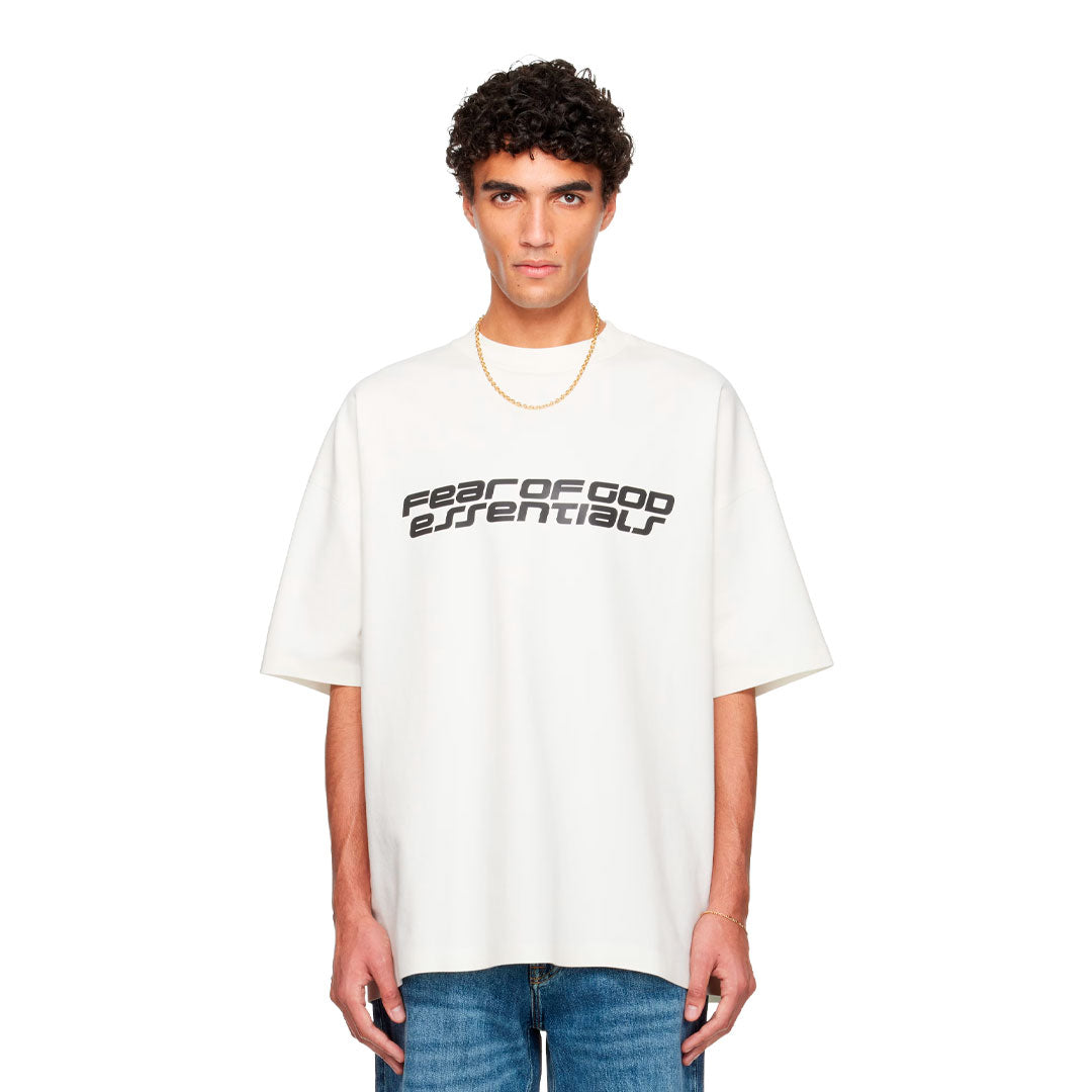 Camiseta Essentials Fear of God Ponte 90s Ivory