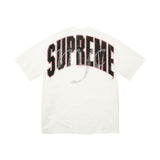 Camiseta Supreme Rhinestone Script White