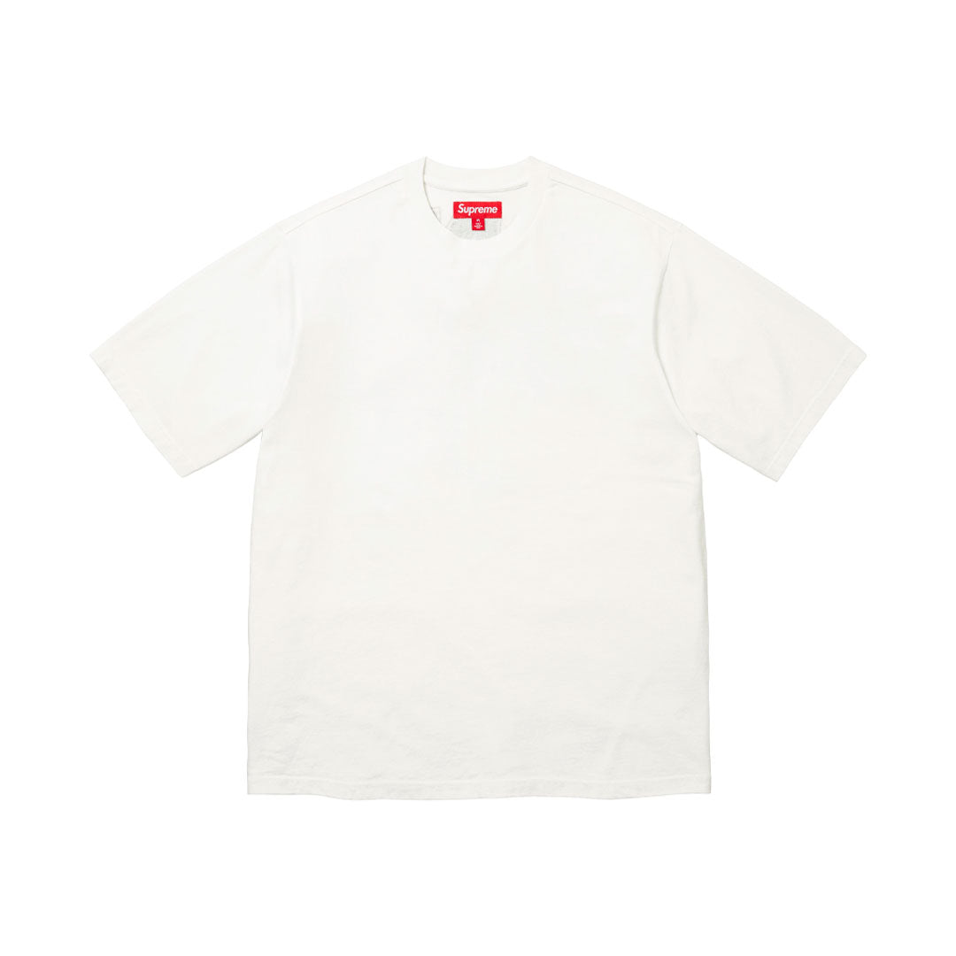 Camiseta Supreme Rhinestone Script White