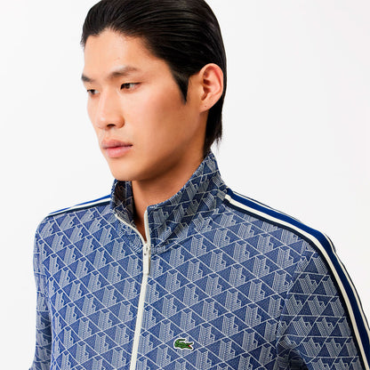 Campera Lacoste Paris Monogram en azul