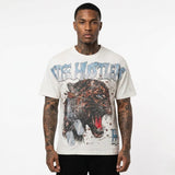 Camiseta Life Hustlers Leopard White