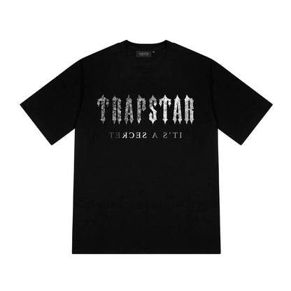 Camiseta Trapstar Decoded Paisley en negro