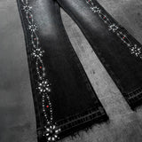 Pantalón Reputation Embellish Pattern Black