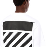 Camiseta Off-White Flannel Diag oversize