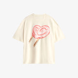 Camiseta Gods Iced Heart Cream