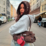 Cartera Nude Project Aiko Real Suede