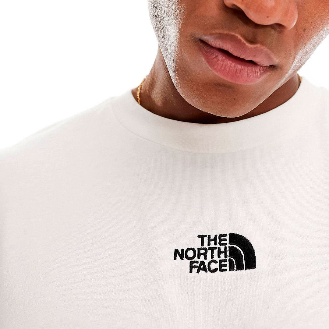 Camiseta the north face Oversize en blanco