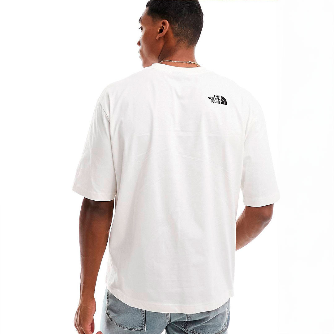 Camiseta the north face Oversize en blanco